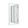 Spröjsade fönster 1-luft med 2x3 glasfält thumbnail