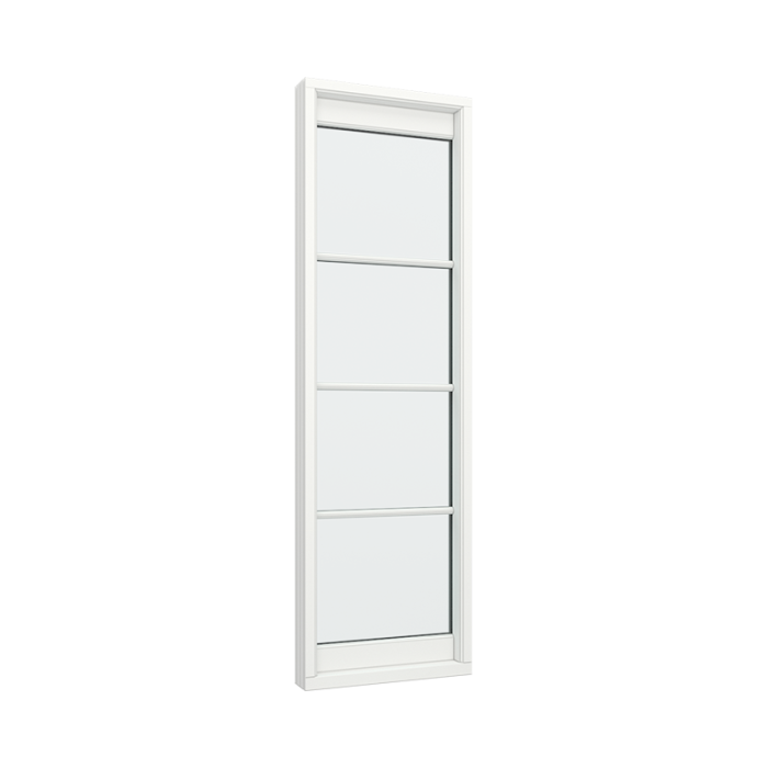 Sidoljus med 1x4 glasfält