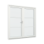 Pardörrar med 1x3 glasfält i varje dörr thumbnail