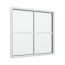 Fasta fönster 1-luft med 2x2 glasfält thumbnail