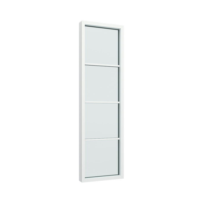 Sidoljus med 1x4 glasfält